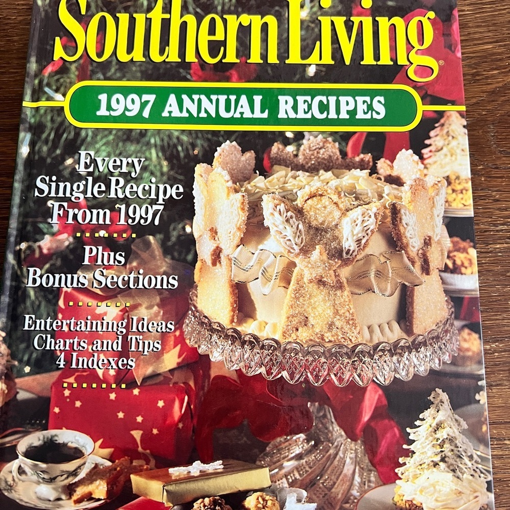 Southern Living “1997 Annual Recipes” Hardcover Cookbook